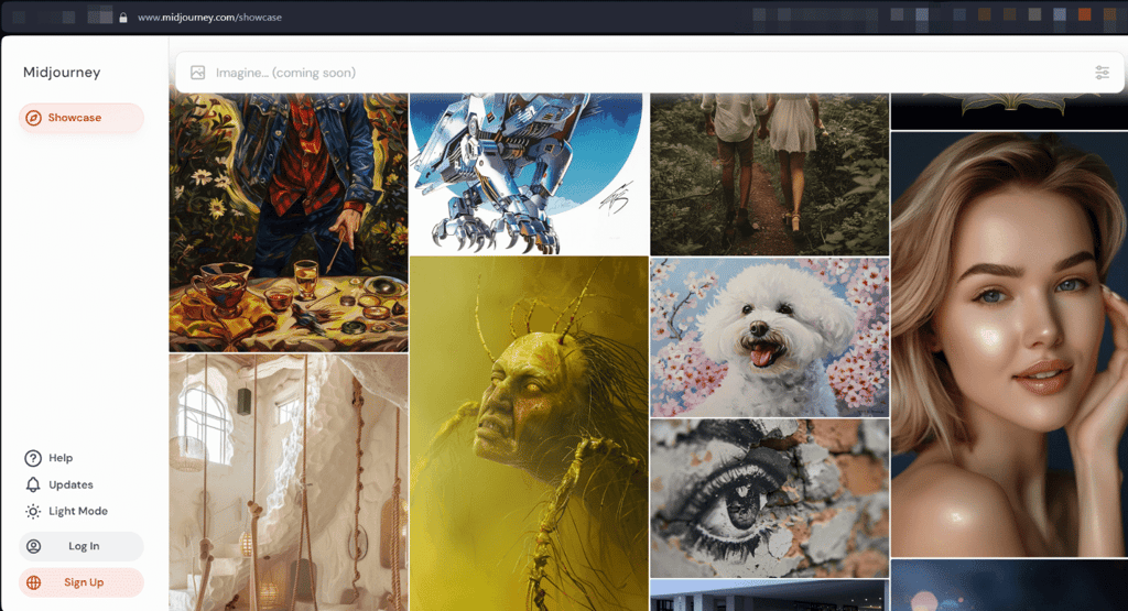 midjourney website