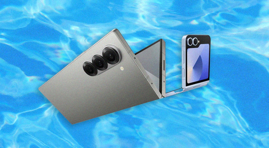 Samsung's foldable phones
