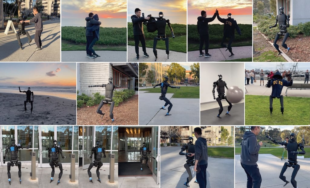 Dancing humanoid robot