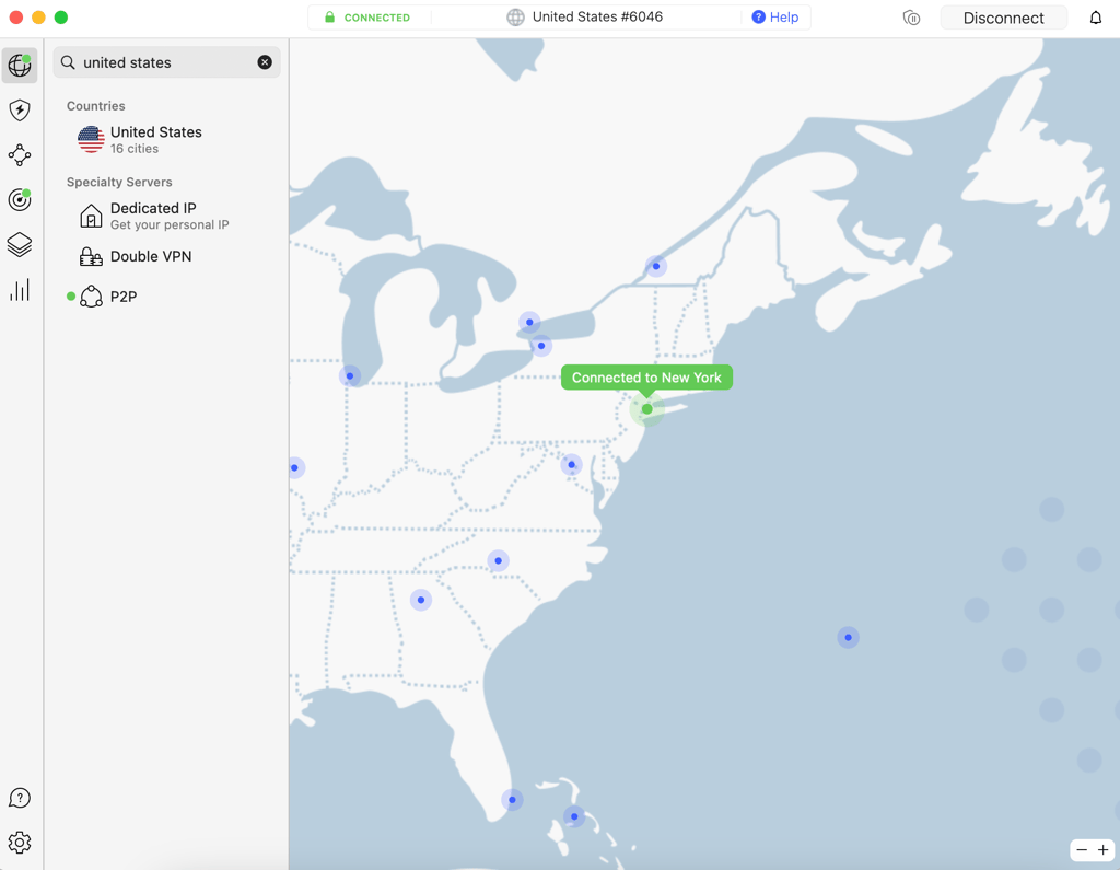 series A nordvpn connect