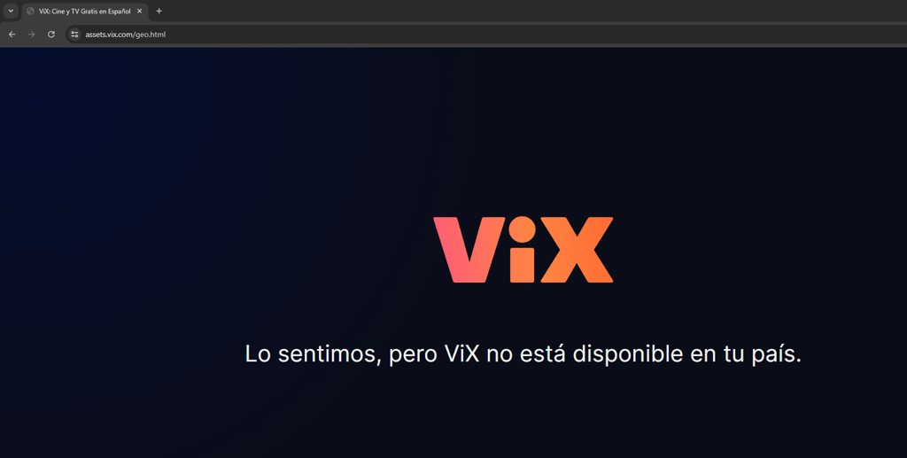vix mexico error