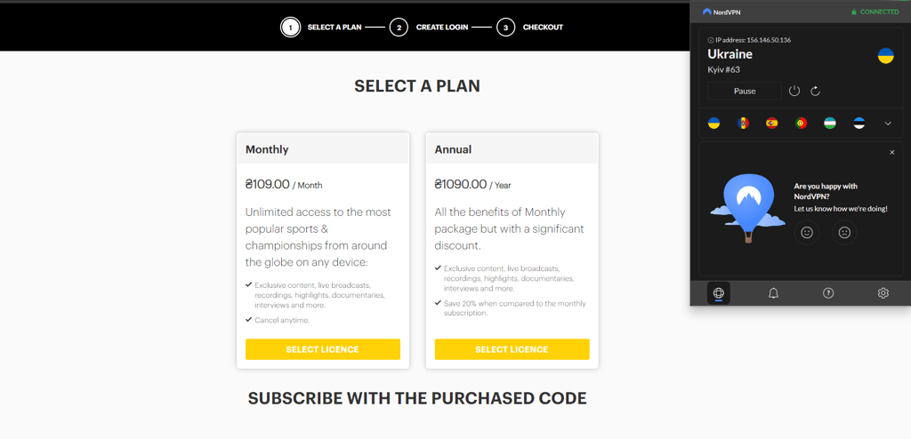 Setanta plans