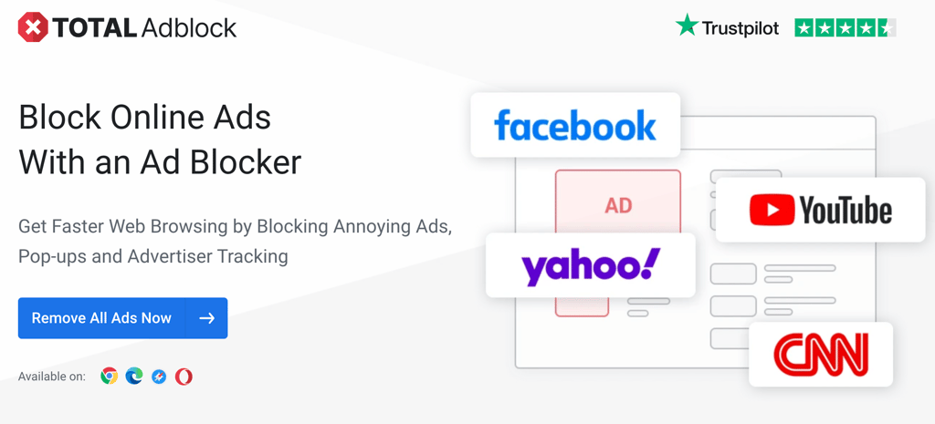 Block malicious ads with TotalAV