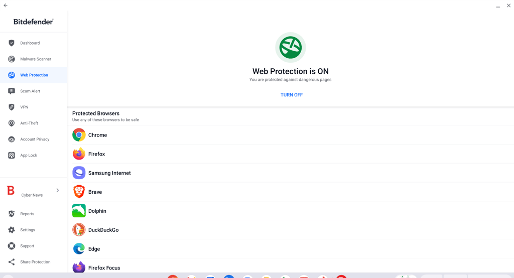 Bitdefender Web Protection