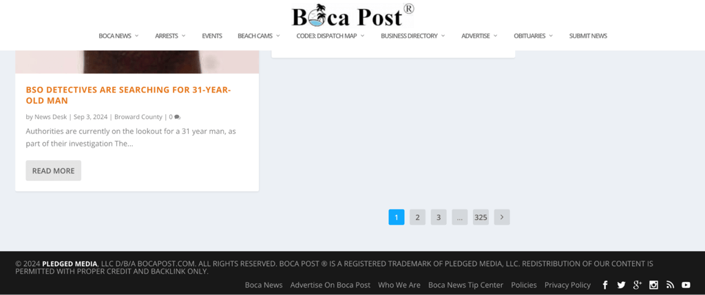 Boca Post privacy policy