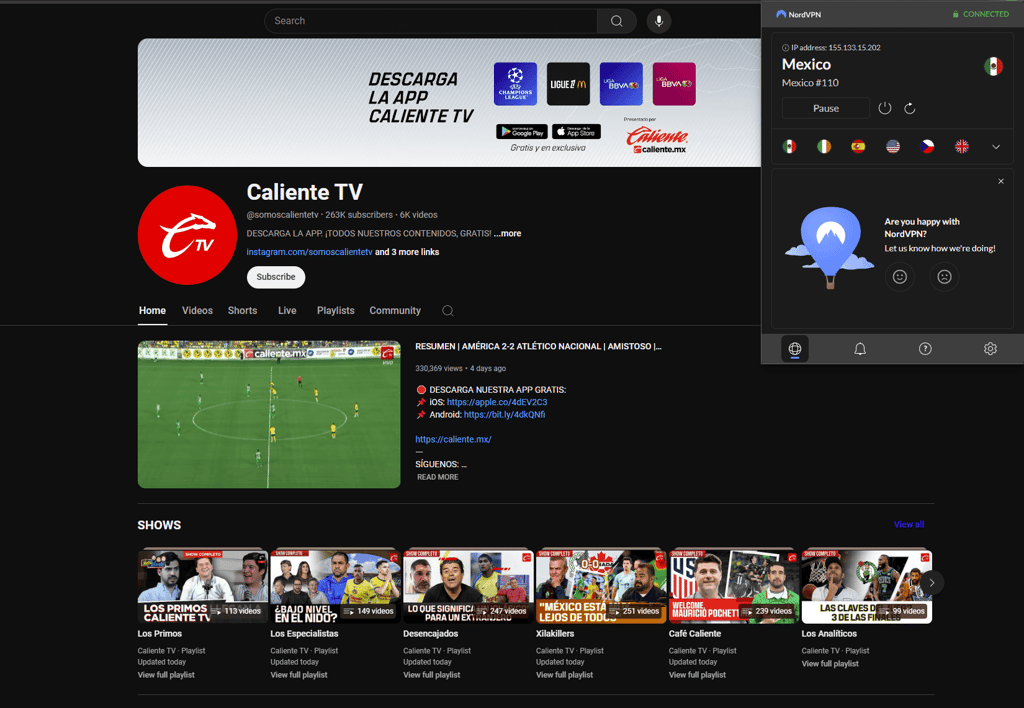 Football Caliente TV