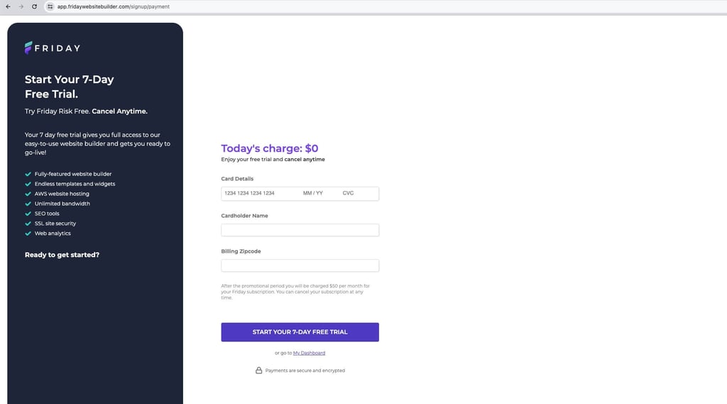 friday add payment