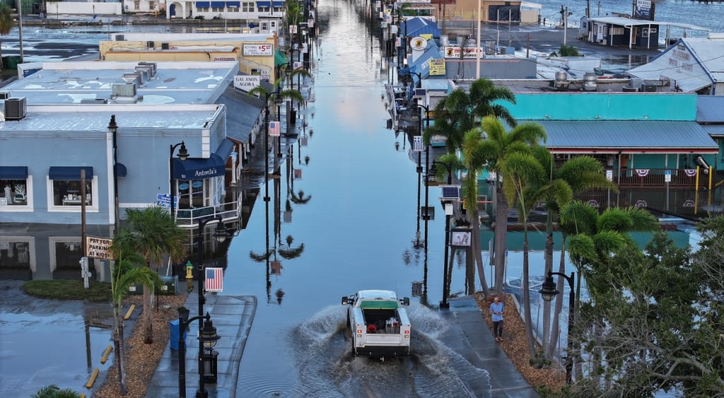 Hurricane Helene damage