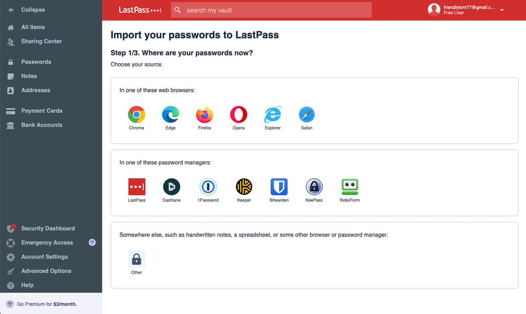 lastpass import