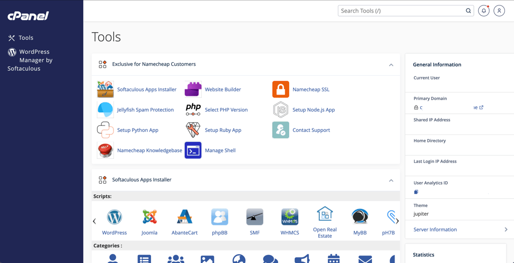 namecheap-cpanel