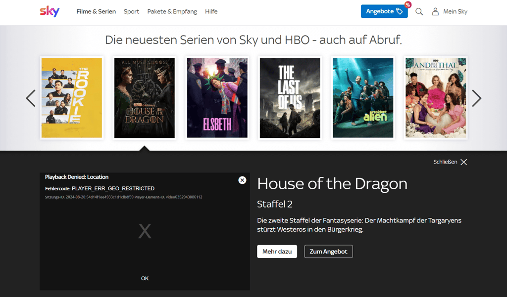 Streaming Sky Austria