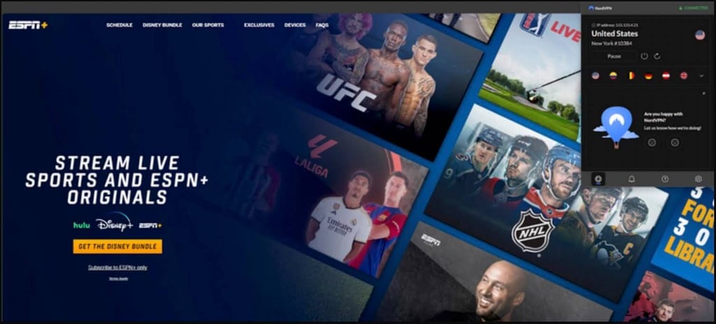stream live sports and espn originals