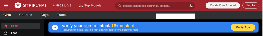 stripchat tx blocked