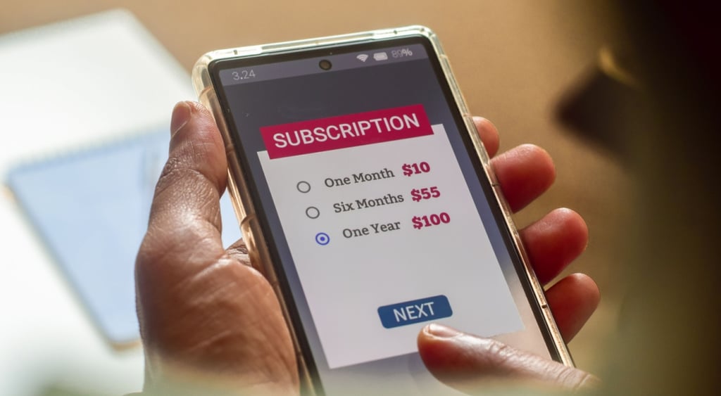 Subscriptions can be costly.