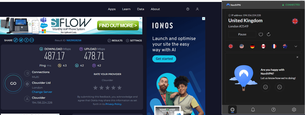 Nordvpn-speedtest-extension