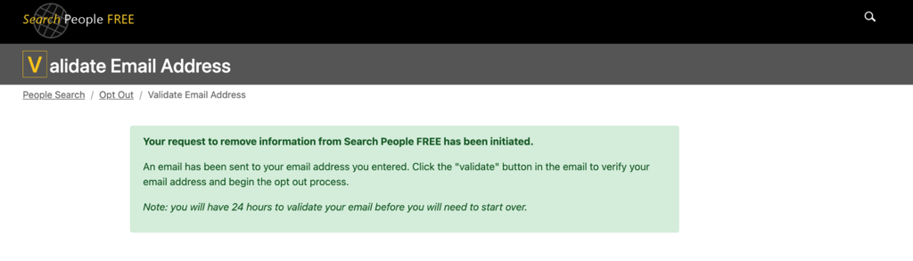 Address validation