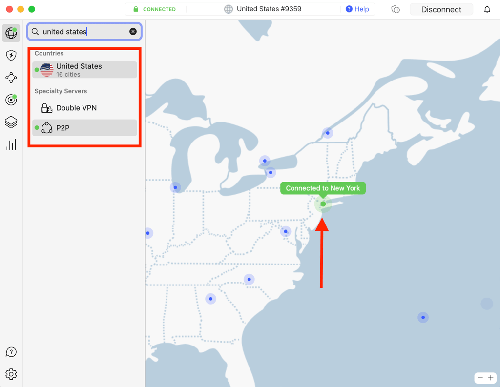 Nordvpn connecting