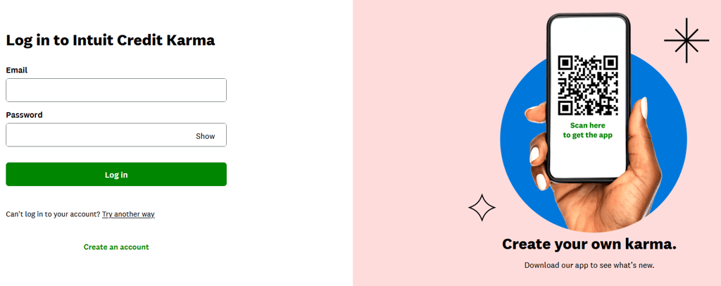Credit Karma login