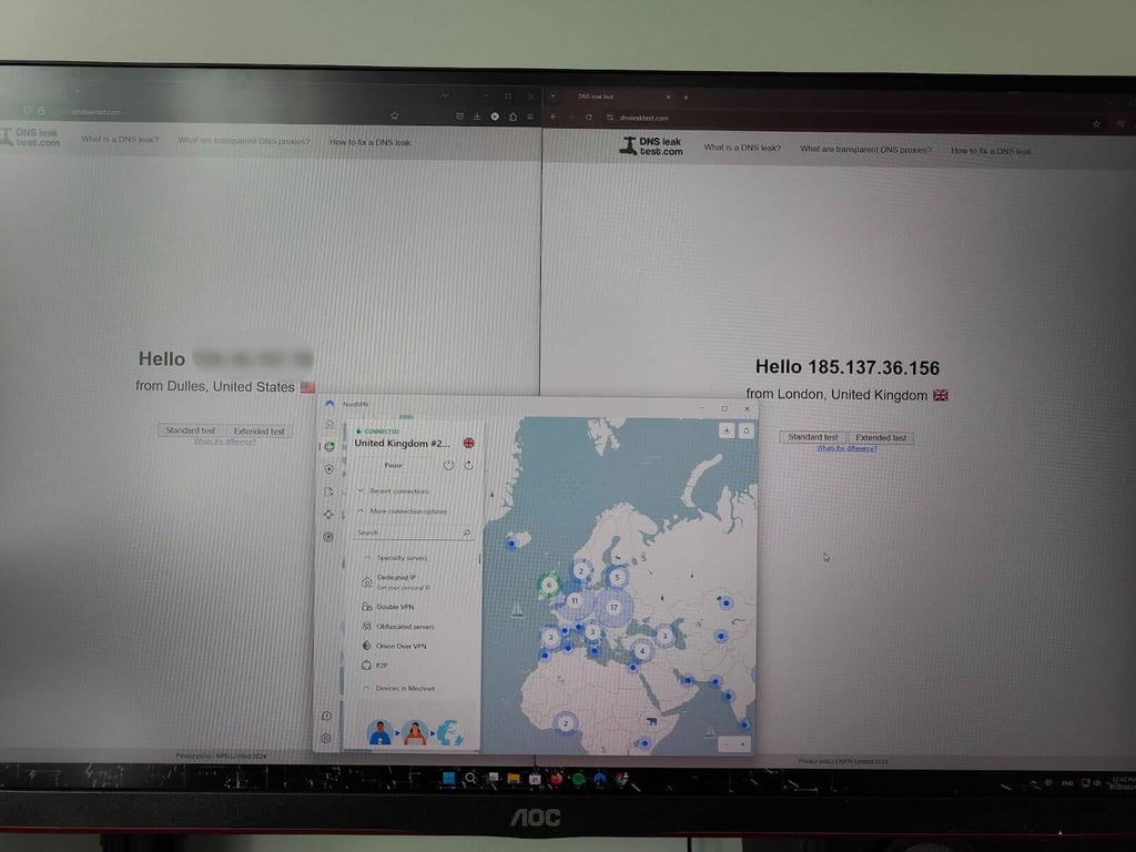 split tunneling nordvpn