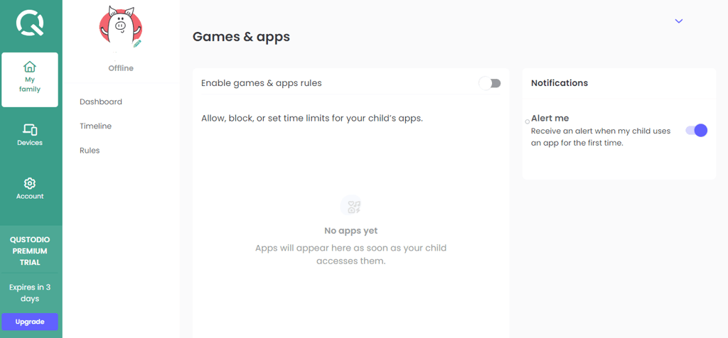 qustodio games and apps