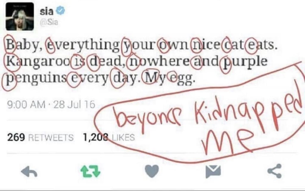 Sia tweet
