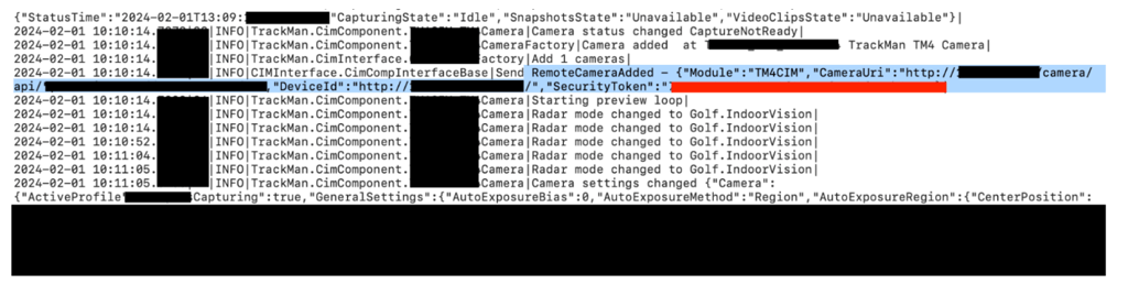 Trackman data leak