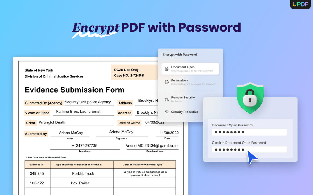 updf encrypt pdf