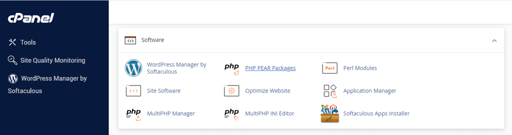 WordPress installation through HostGator hosting management panel