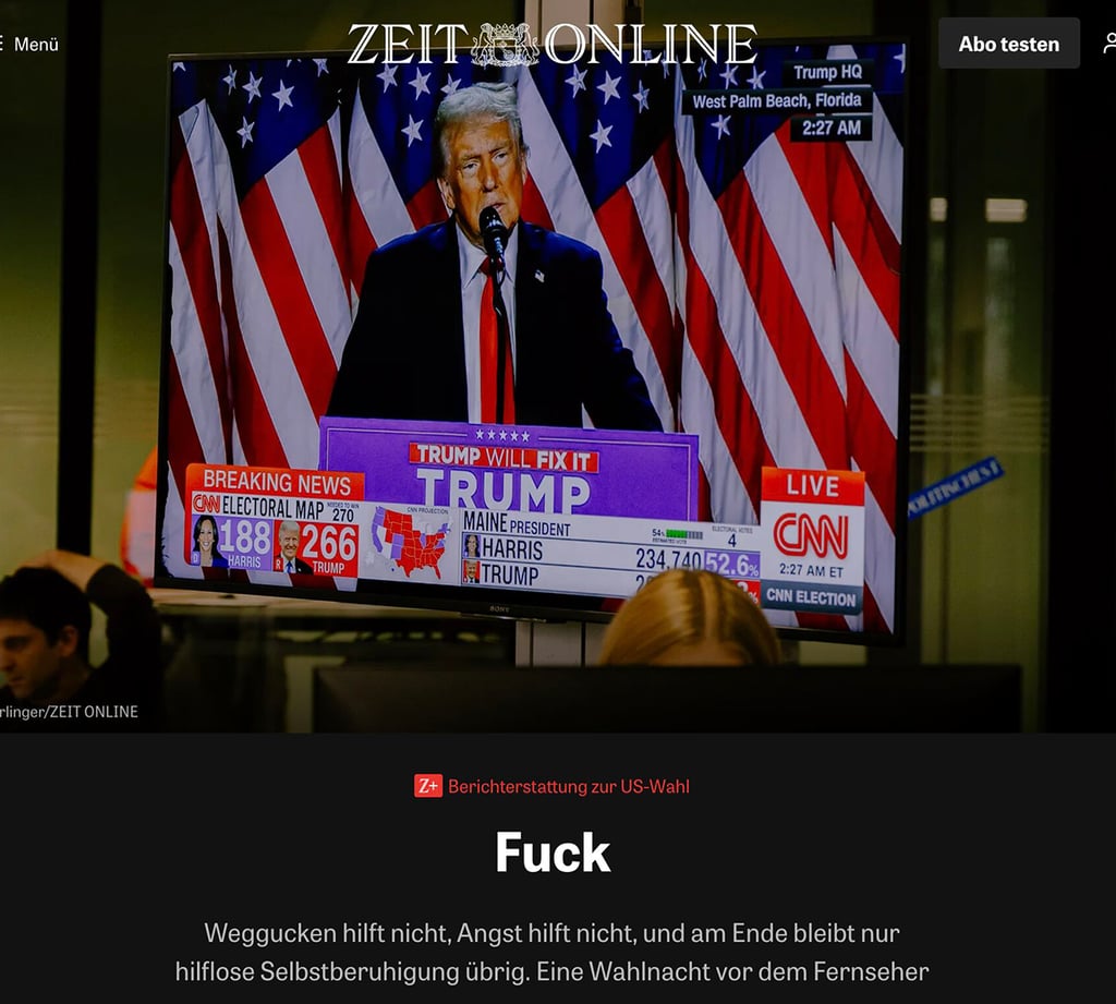 Die Zeit "Fuck"
