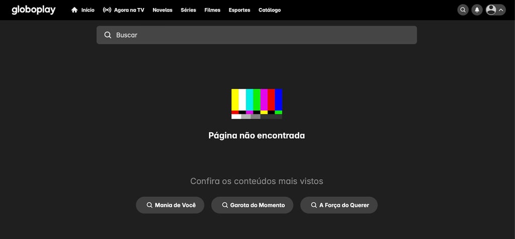 globoplay error