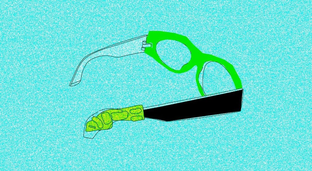 Google smart glasses patent