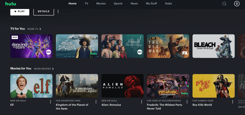 Hulu TV shows