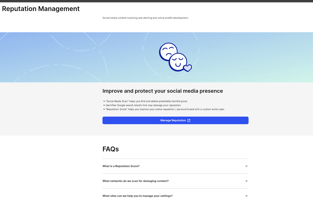 Reputation management
