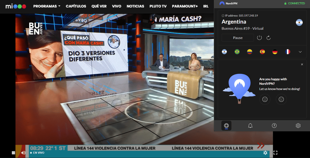 Watching Copa Libertadores