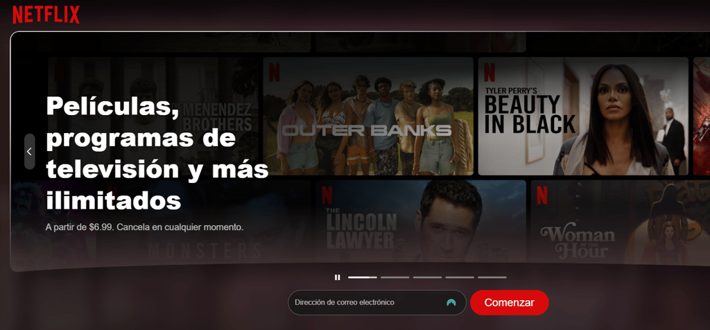 Watching Netflix with NordVPN