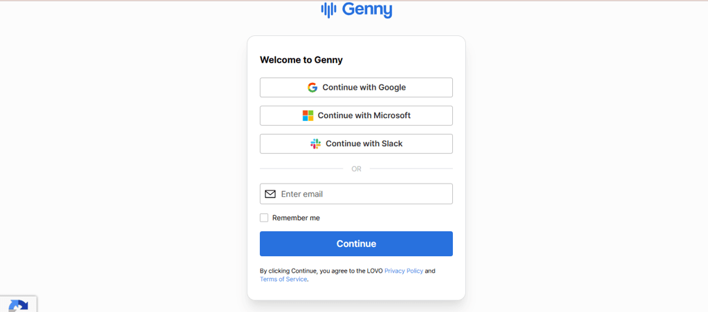 genny welcome