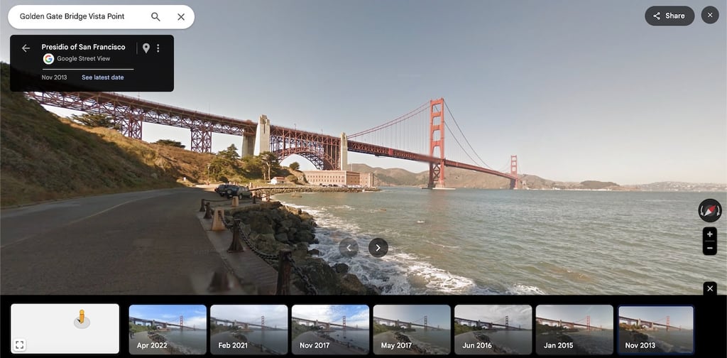 Google Street View Archive