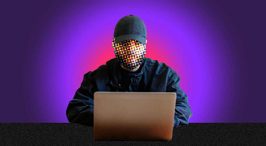 Hacker hacking