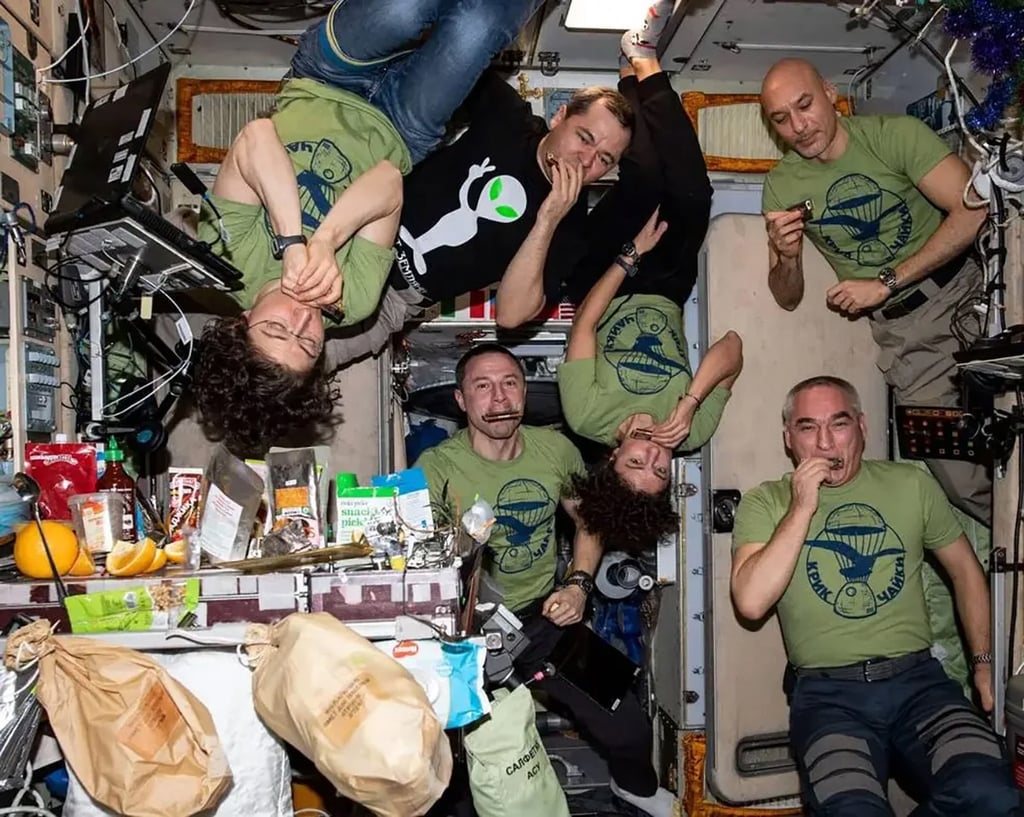 New years in ISS