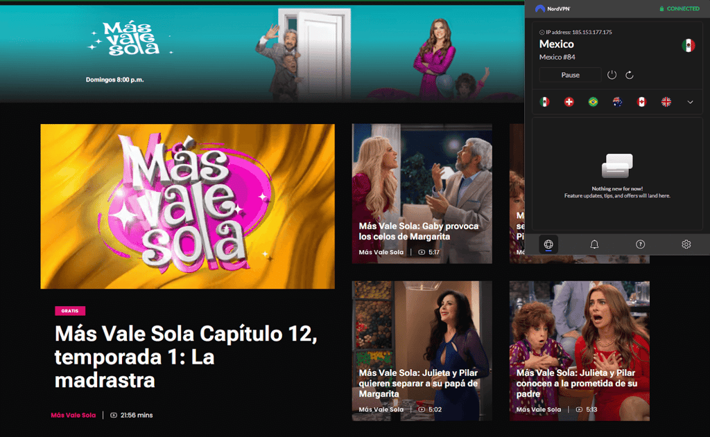 las estrellas comedy with vpn