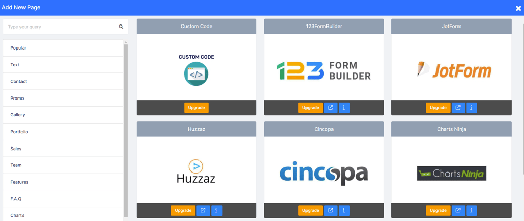 site123 app market