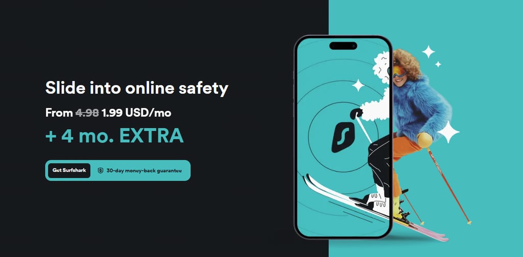 surfshark slide into online safety