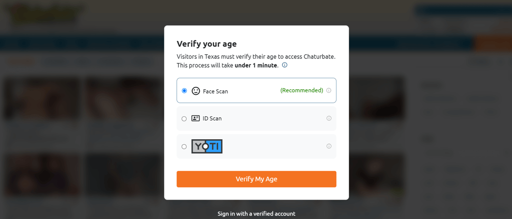 Chaturbate_verification