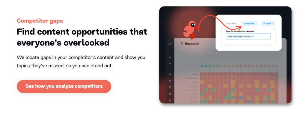 Marketmuse landing page