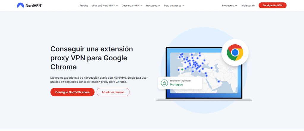 add extension nordvpn