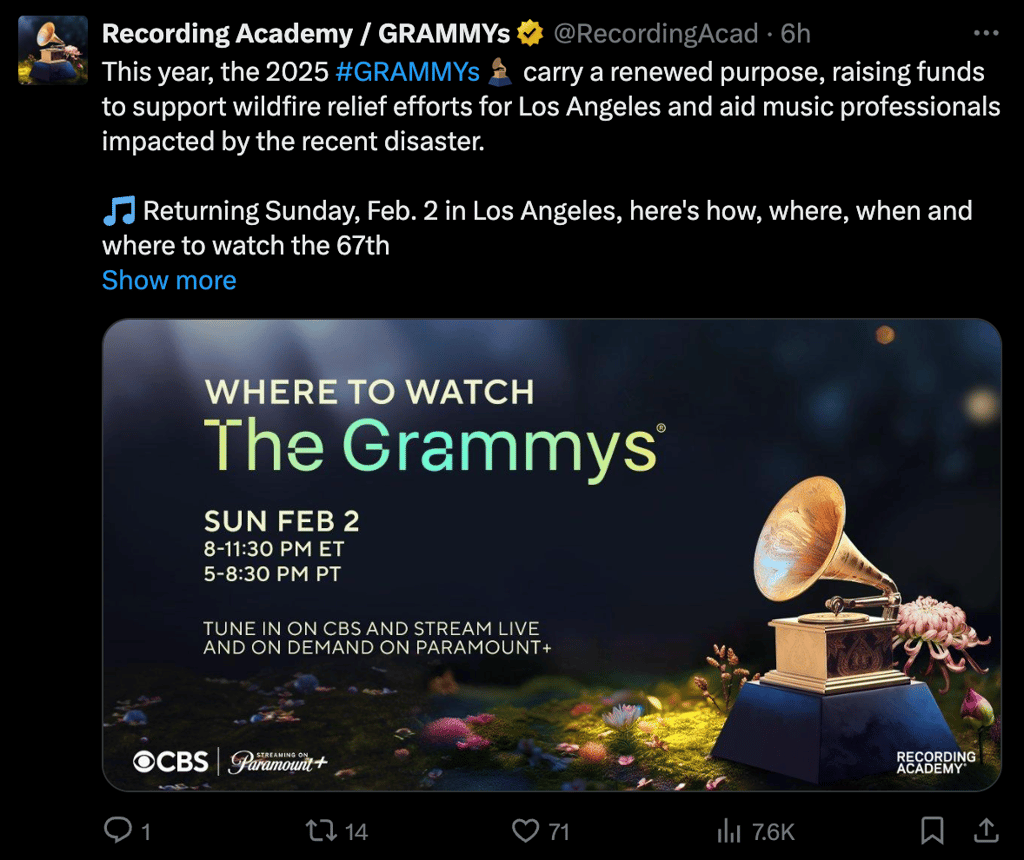 Grammys 2025