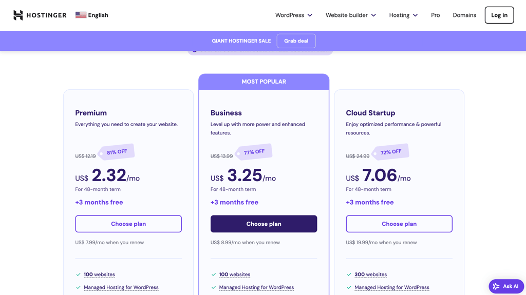 Hostinger plans new