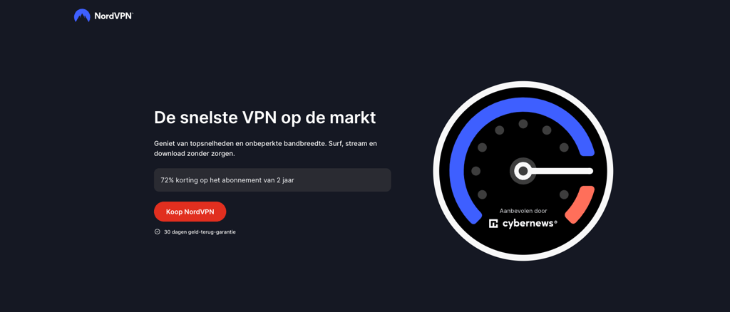 NL cn nordvpn speedometer