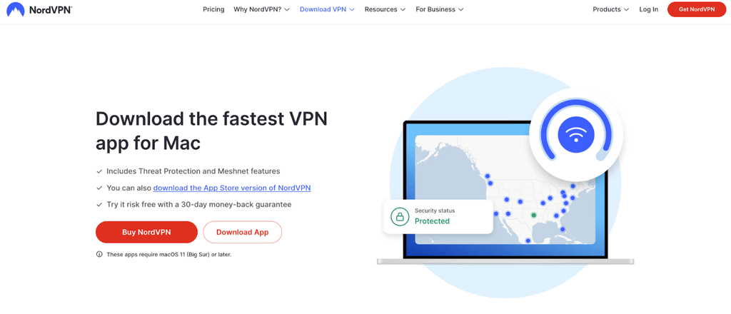nordvpn download binance