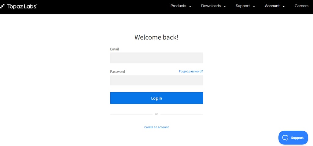 Photo AI log in